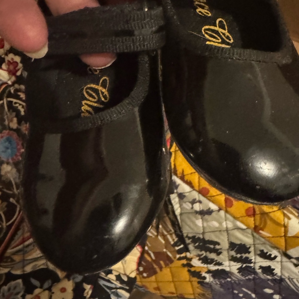 Classic Black Kids Shoes